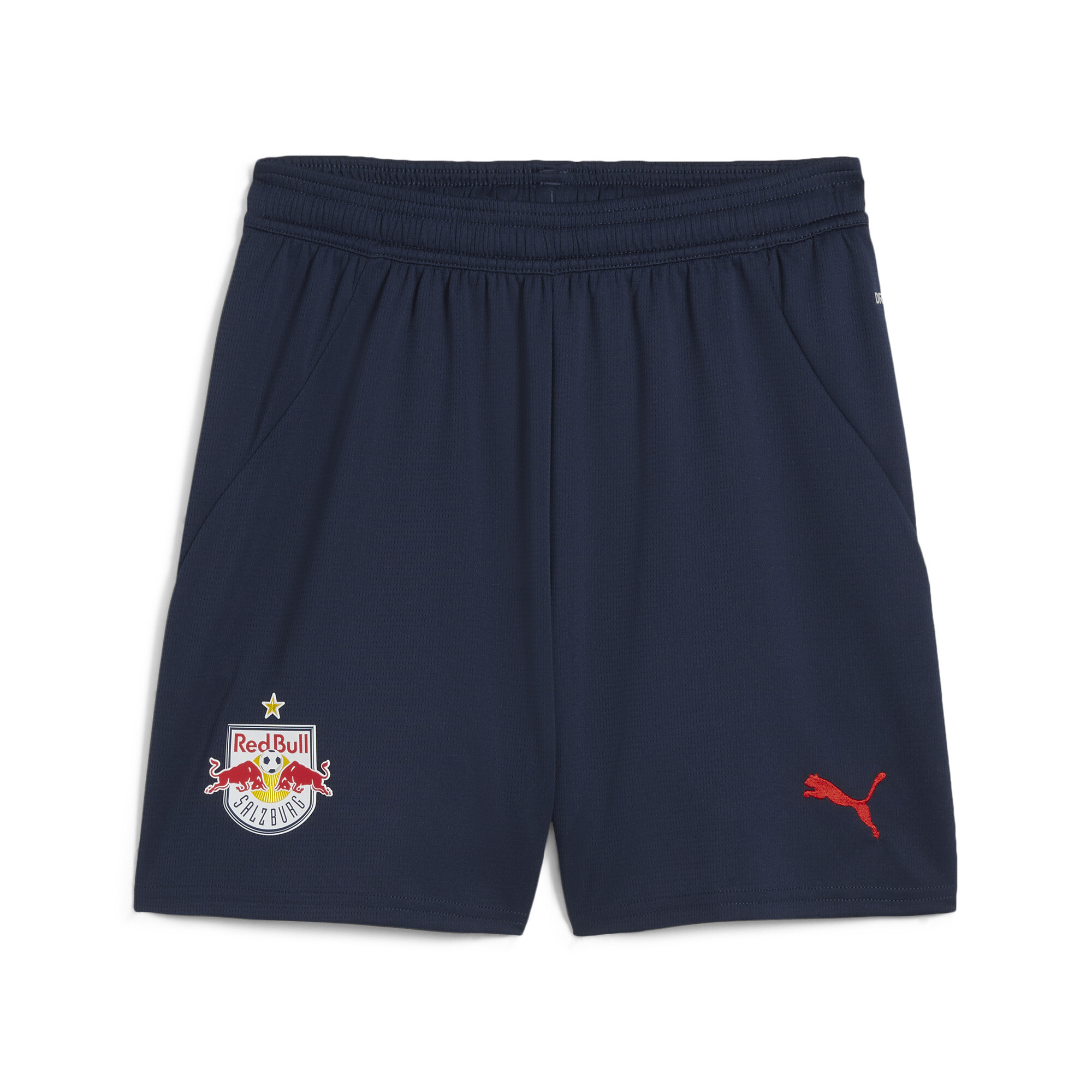 Puma FC Red Bull Salzburg 24/25 Shorts Teenager Für Für Kinder | Mit Plain | Club Navy/Red | Größe: 11-12Y