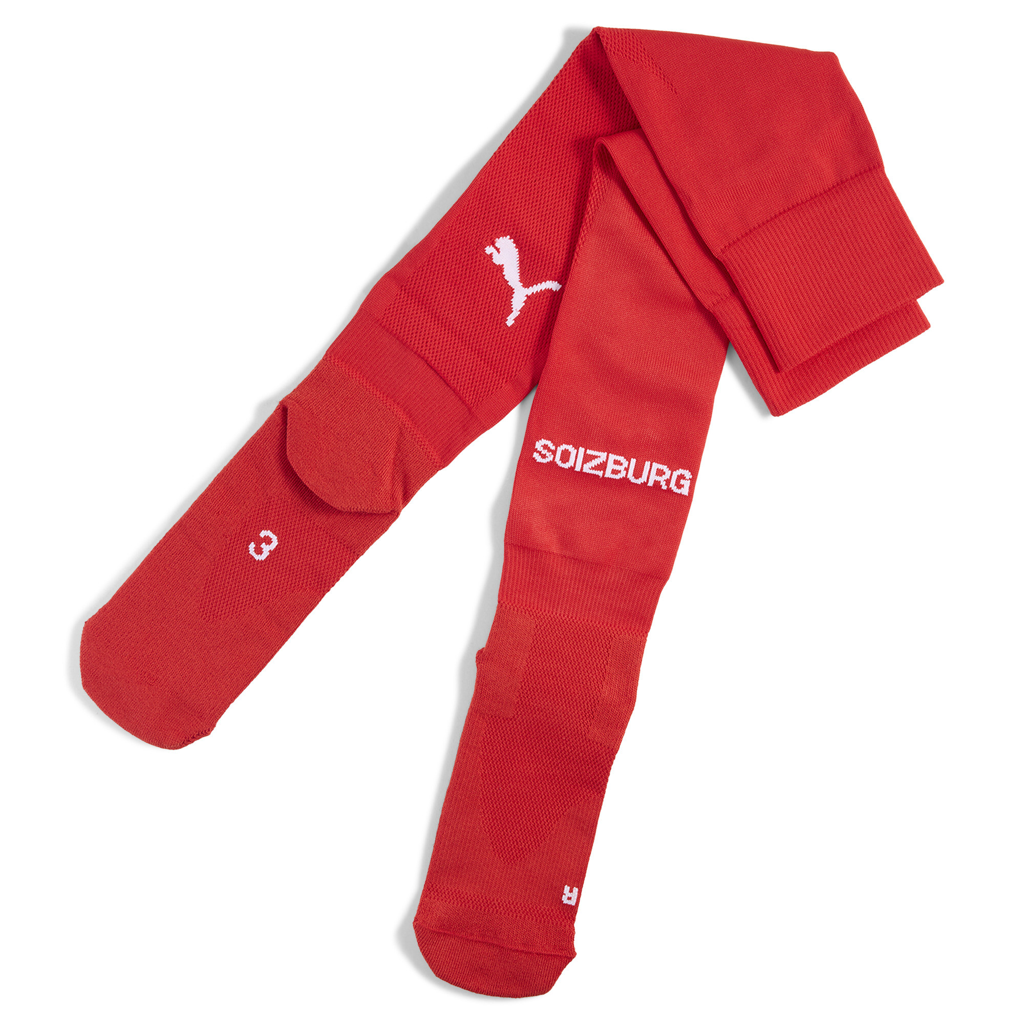 Puma FC Red Bull Salzburg 24/25 Einfarbige Socken Herren | Mit Plain | Red/White | Größe: 35-38