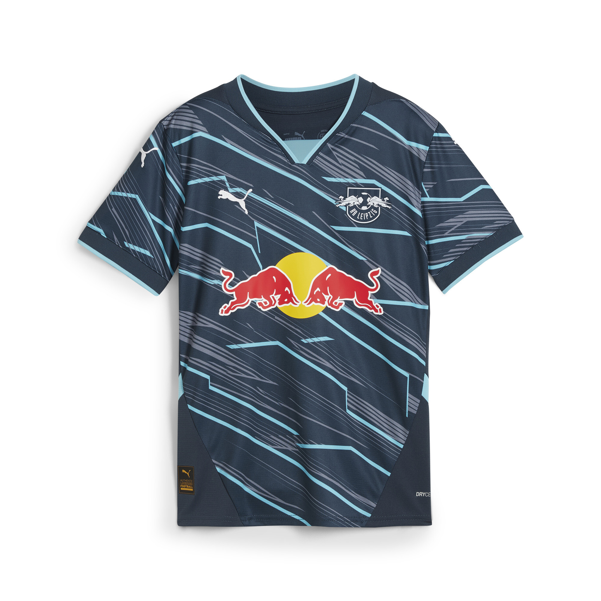 Puma RB Leipzig 24/25 Ausweichtrikot Teenager Für Für Kinder | Mit Print | Dark Night/Hero Blue | Größe: 15-16Y