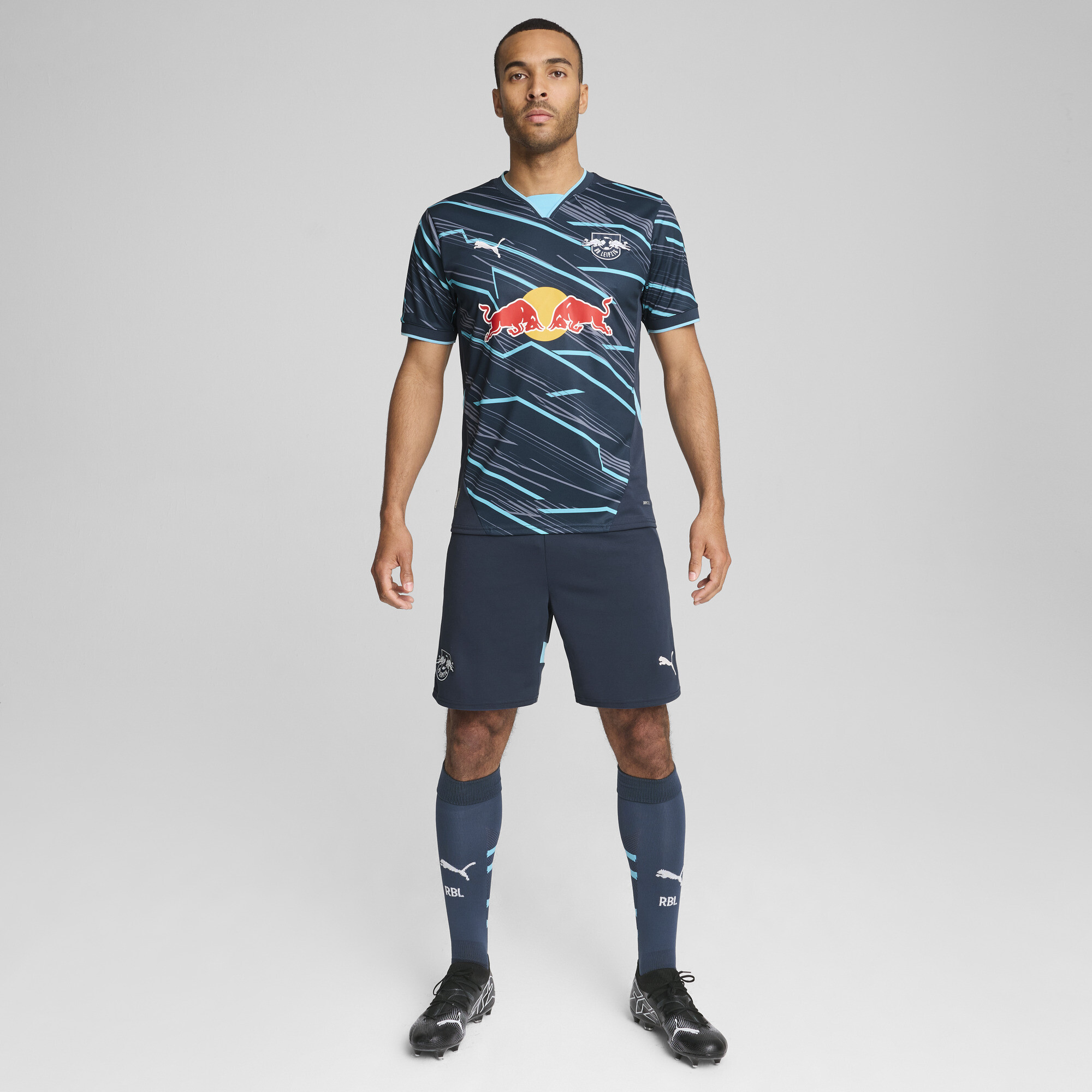 PUMA RB Leipzig short, Blauw