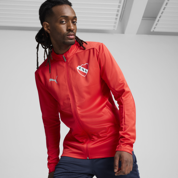 Campera de entrenamiento C.A. Independiente para hombre, PUMA Red-PUMA Silver, large-ARG