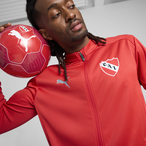 Campera de entrenamiento C.A. Independiente para hombre, PUMA Red-PUMA Silver, large-ARG