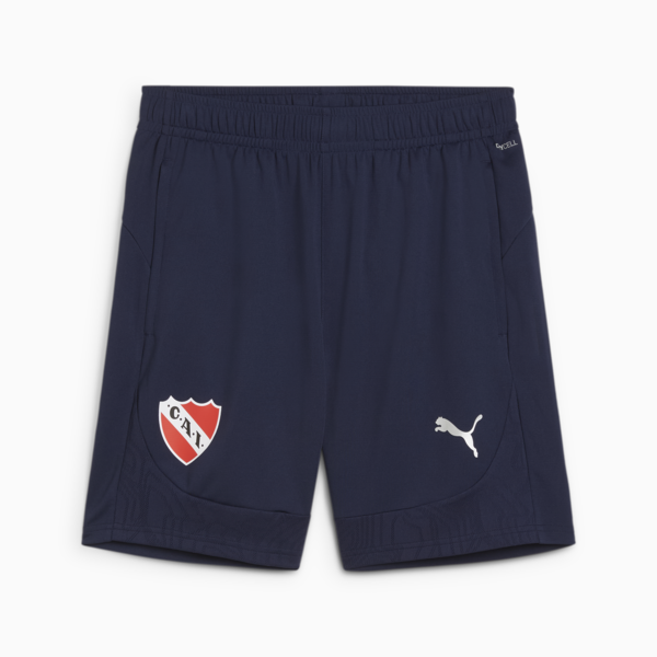 Shorts de entrenamiento C.A. Independiente para hombre, PUMA Navy-PUMA Silver, large-ARG