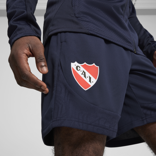 Shorts de entrenamiento C.A. Independiente para hombre, PUMA Navy-PUMA Silver, large-ARG