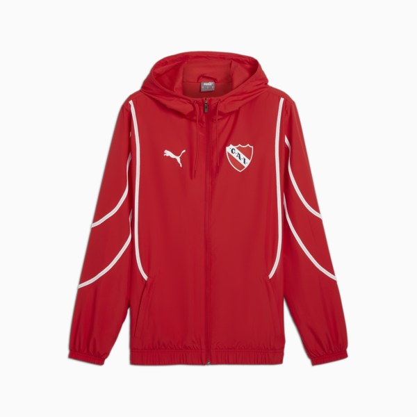 Campera pre-partido C.A. Independiente para hombre, For All Time Red-PUMA White, large-ARG