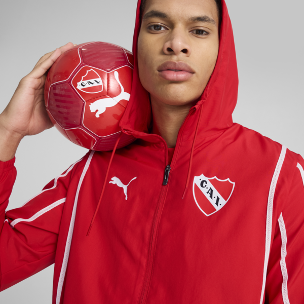 Campera pre-partido C.A. Independiente para hombre, For All Time Red-PUMA White, large-ARG