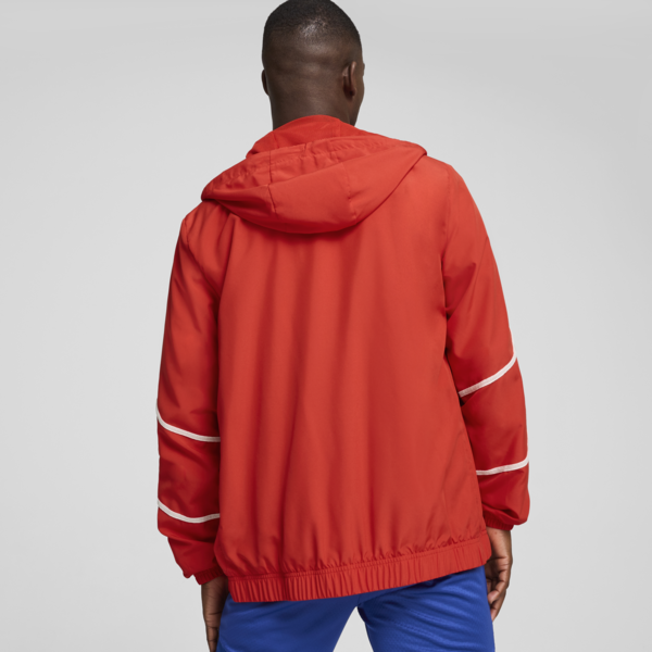 Chamarra pre-partido Chivas para hombre, PUMA Red-PUMA White, large-MEX