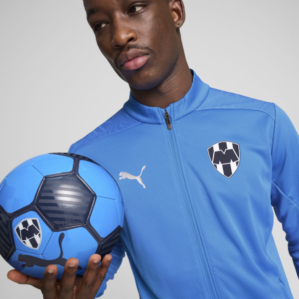 C.F. Monterrey Training Jacket Men, Ignite Blue-PUMA Silver, large-MEX