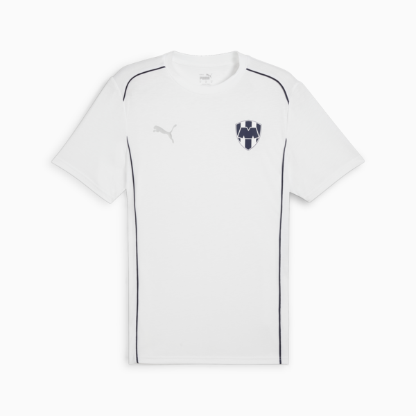 C.F. Monterrey Casuals Tee Men, PUMA White-PUMA Silver, large-MEX