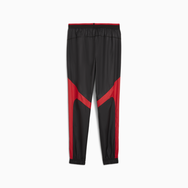 Egypt Pre-match Woven Pants Men, PUMA Black-PUMA Red, large-ZAF