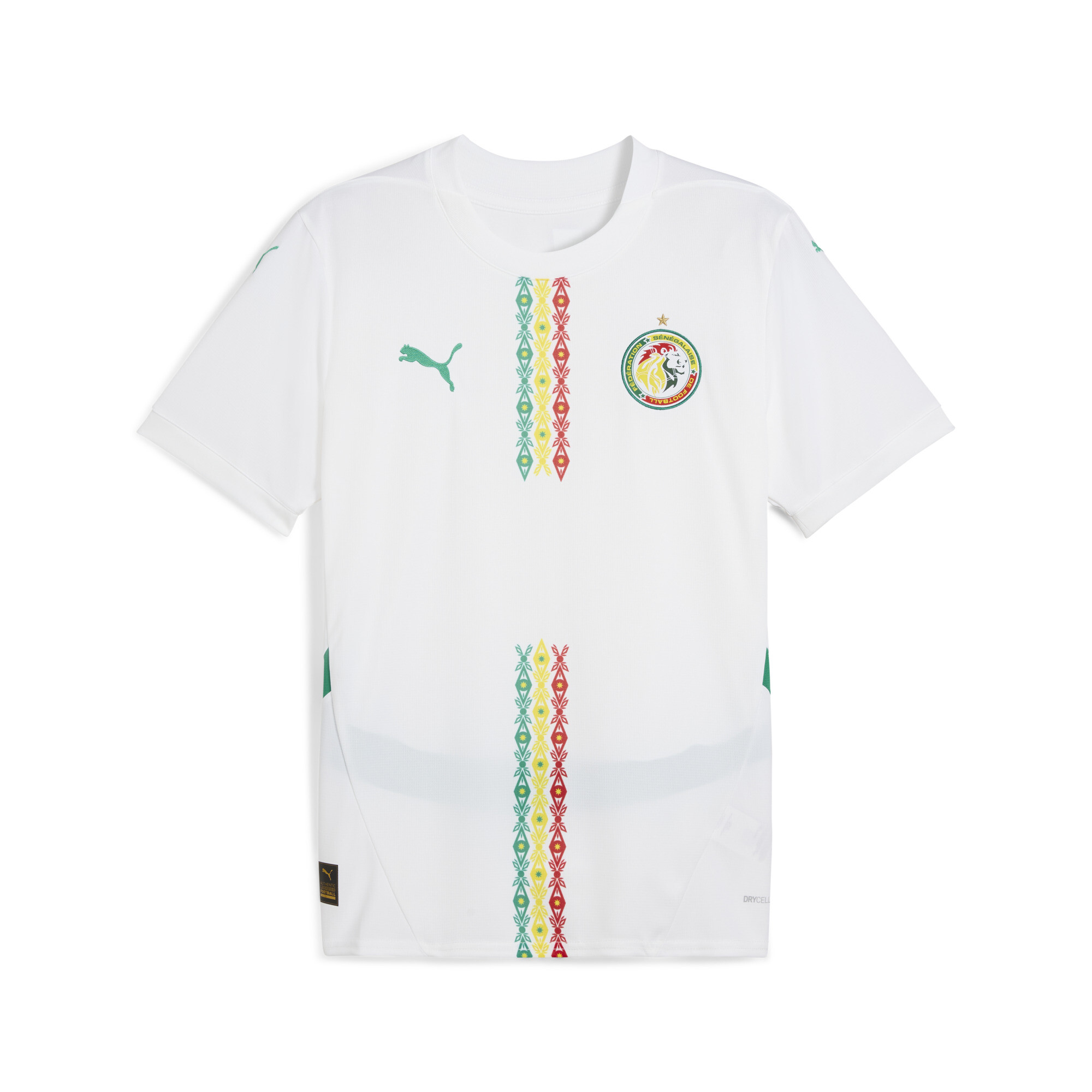 PUMA Senegal 2025 thuisshirt voor Heren, Groen/Wit, Maat XL thumbnail 3
