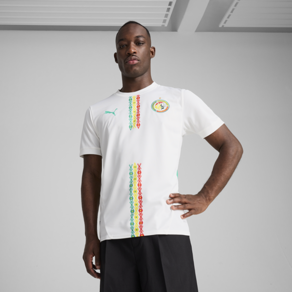 Senegal 2025 Home Jersey Men, PUMA White-Sport Green, large-ZAF