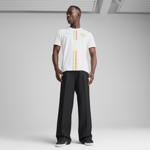 Senegal 2025 Home Jersey Men, PUMA White-Sport Green, large-ZAF