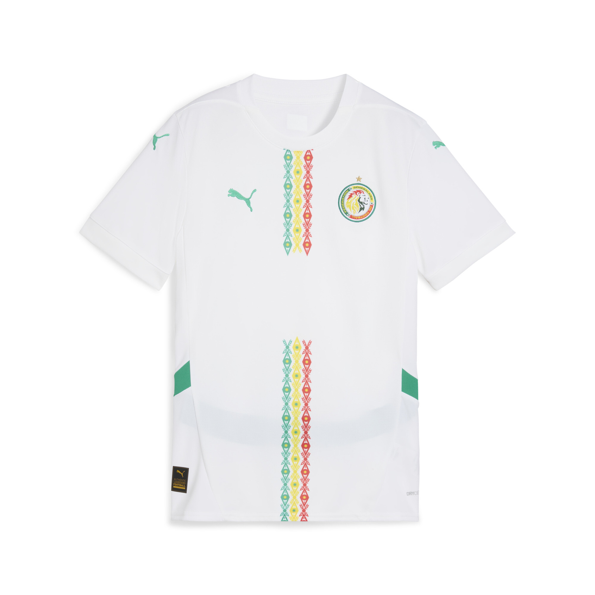 Women's Puma Senegal 2025 Home Jersey, White, Size XL, Clothing