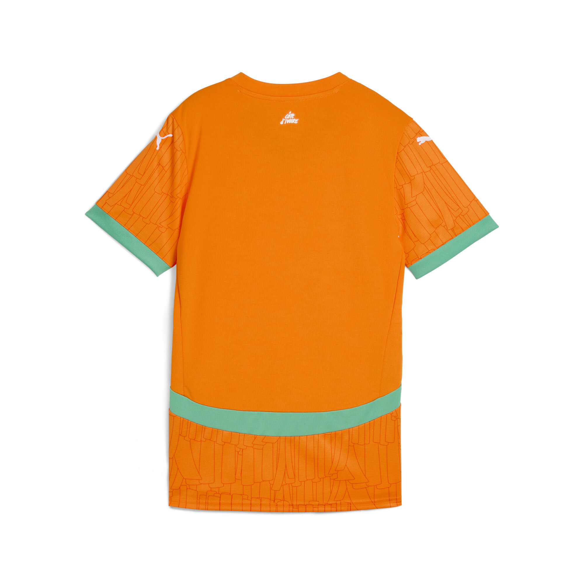 Women's Puma Côte D'Ivoire 2025 Home Jersey, Orange, Size L, Clothing