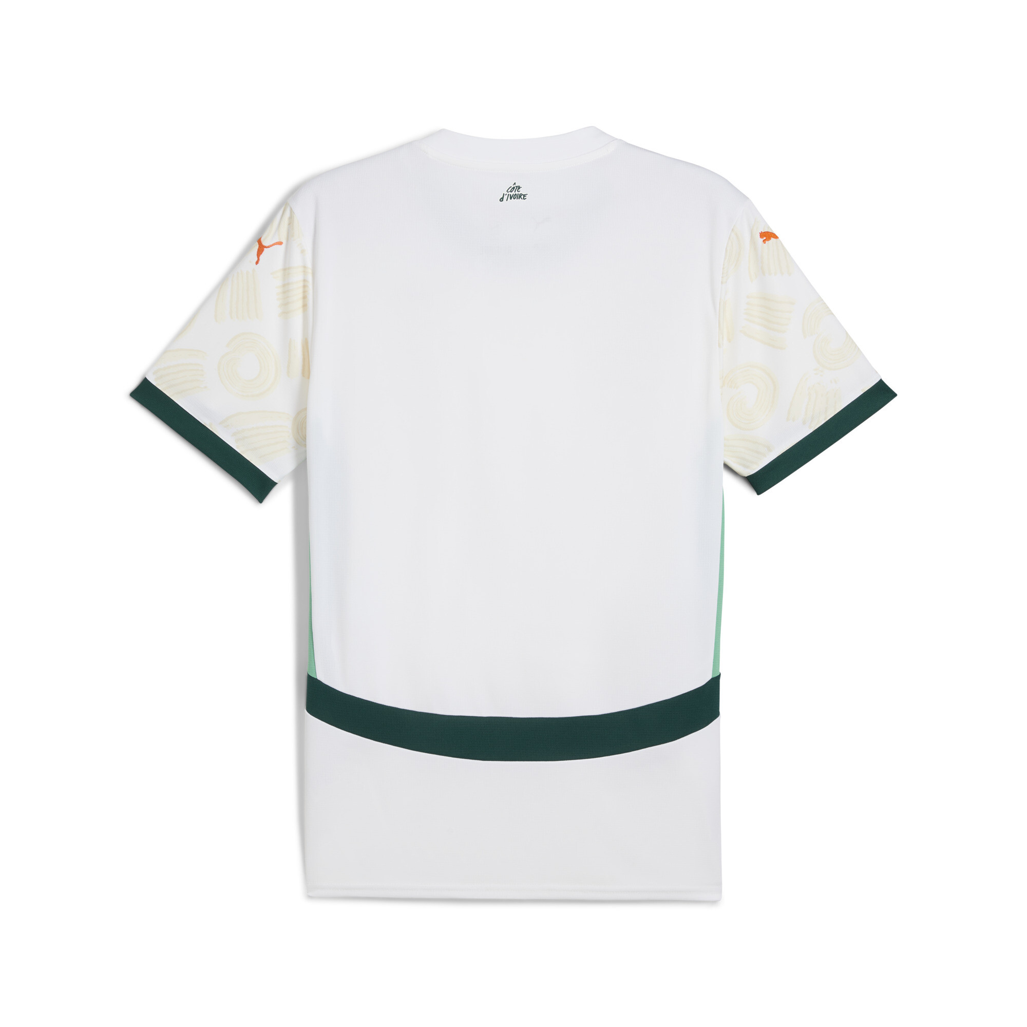 Men's Puma Côte D'Ivoire 2025 Away Jersey, White, Size 3XL, Clothing