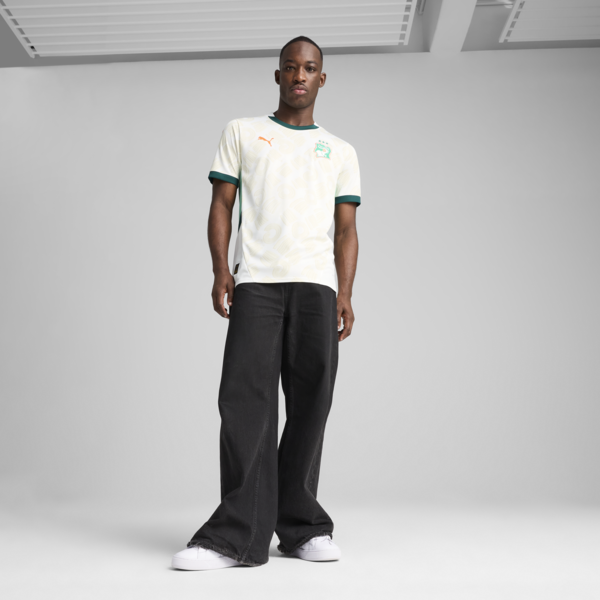 Camiseta Costa de Marfil 2025 Visitante para hombre, PUMA White-Dark Myrtle, large-MEX