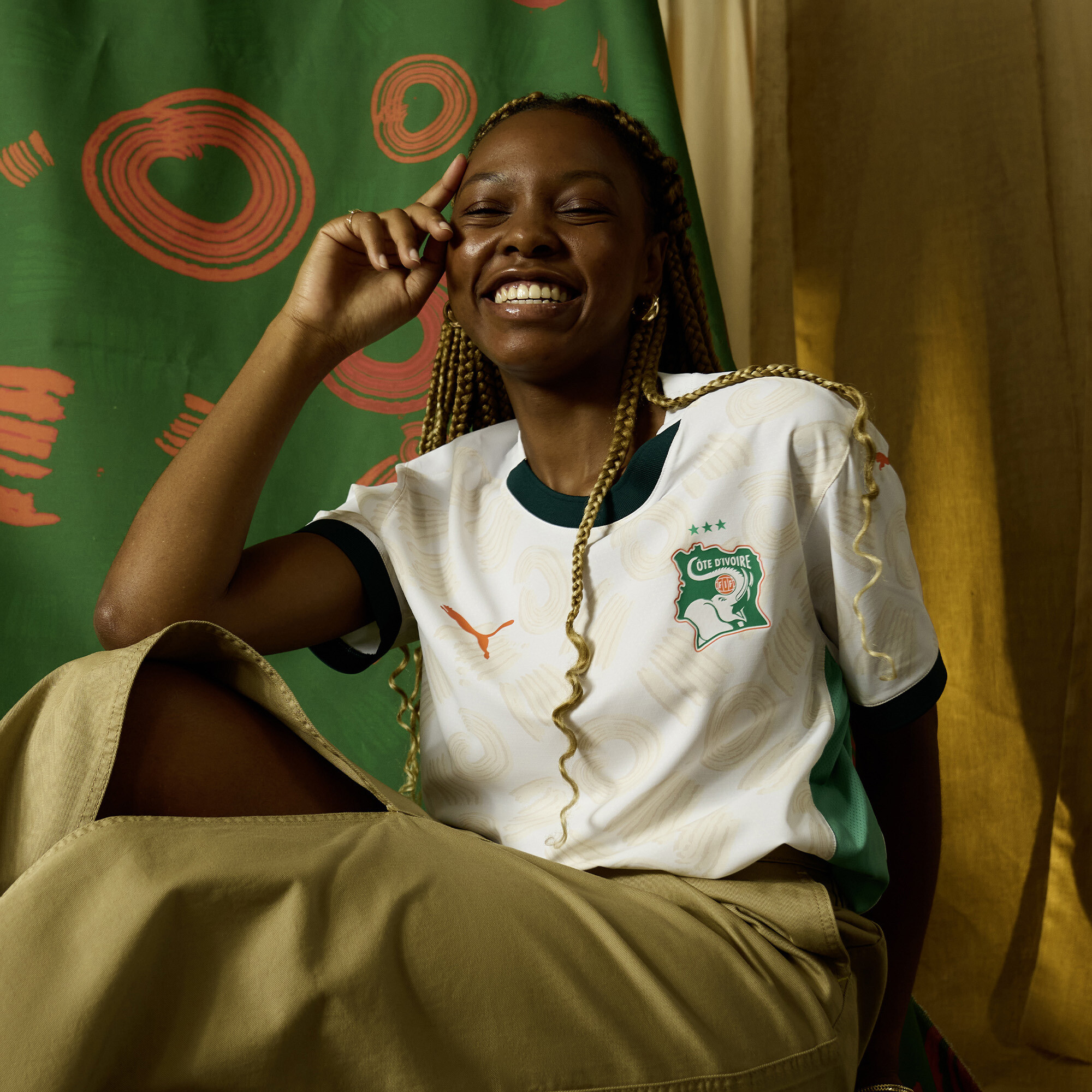 Maillot Côte D’Ivoire 2025 Extérieur Femme