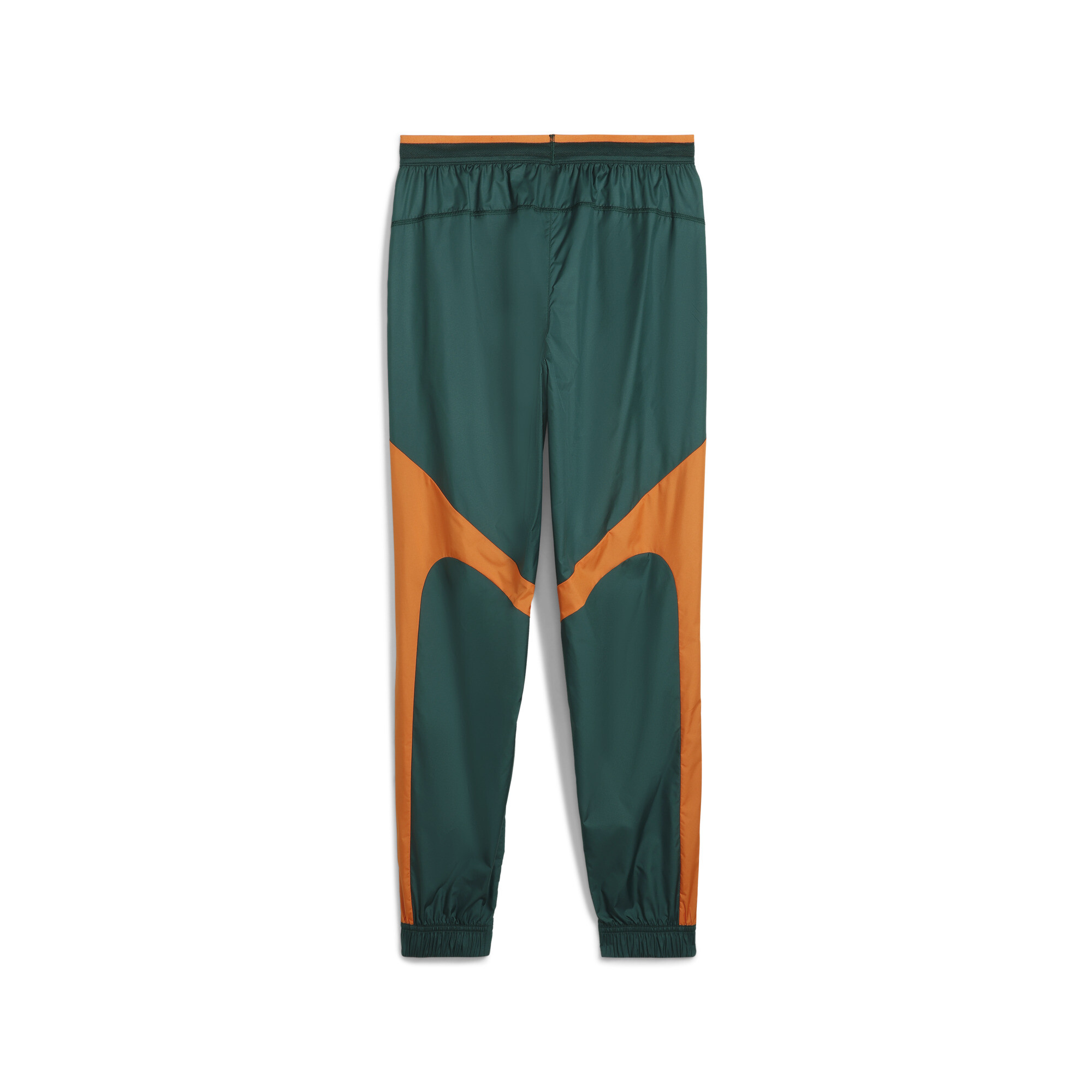 Men's Puma Ivory Coast 2025 Pre-match Woven Pants, Green, Size S, Clothing