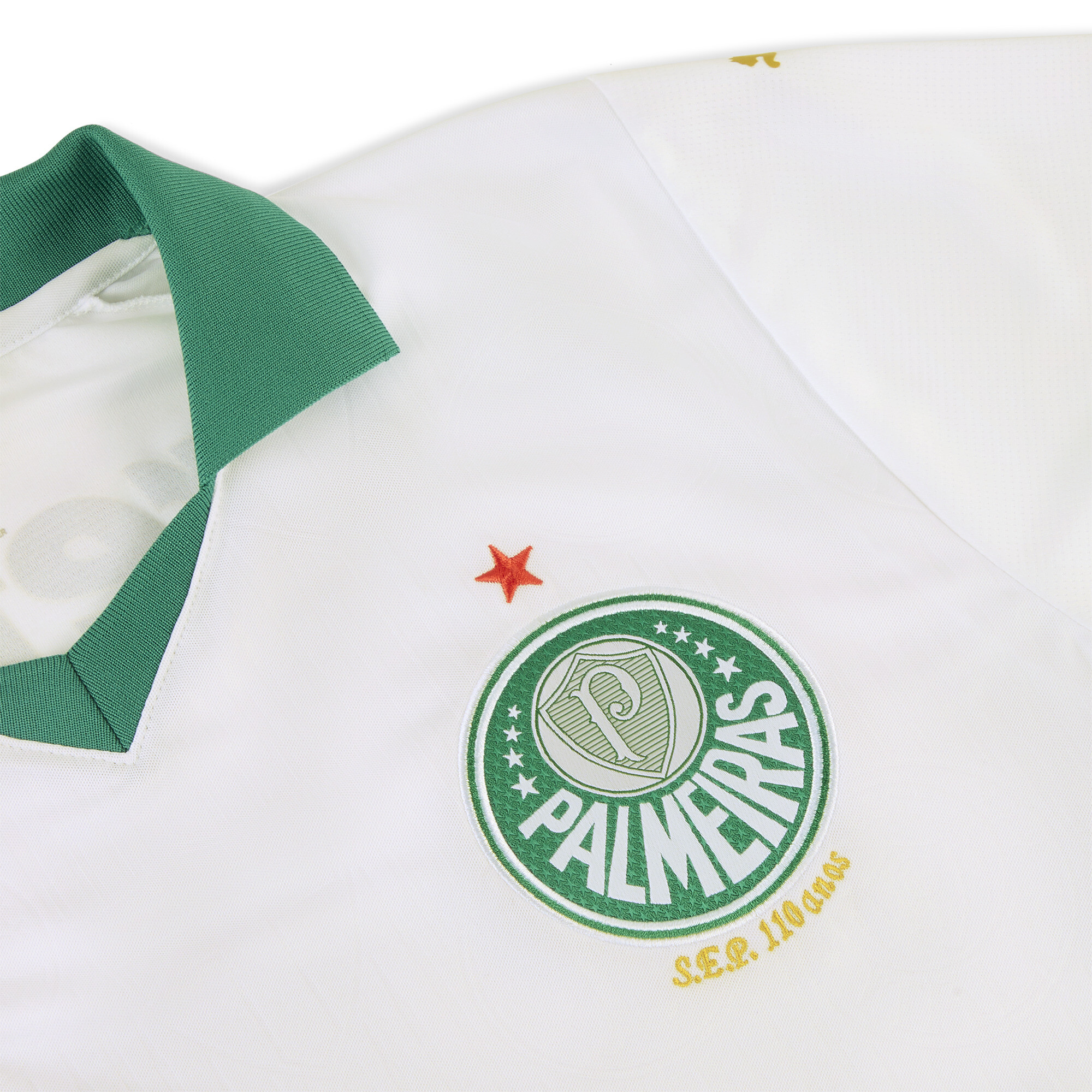 Men's Puma Palmeiras Fans's 2024 Away Jersey, White, Size XL, Sport