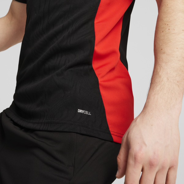 Camiseta de entrenamiento AC Milan para hombre, PUMA Black-For All Time Red, large-ARG