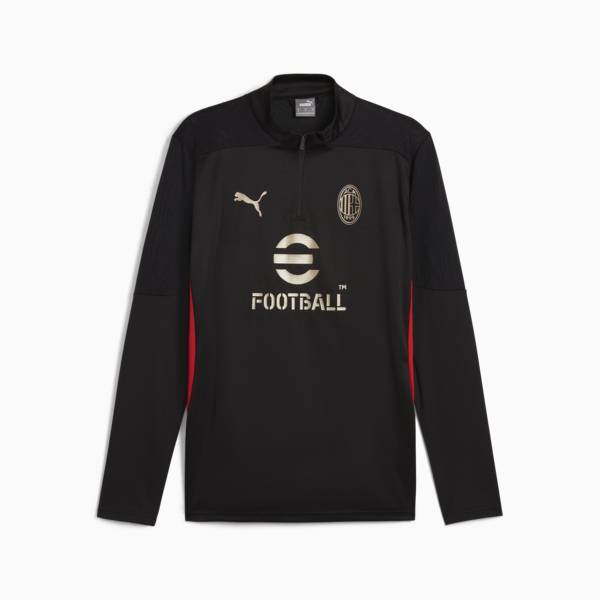 Buzo de entrenamiento AC Milan para hombre, PUMA Black-For All Time Red, large-ARG