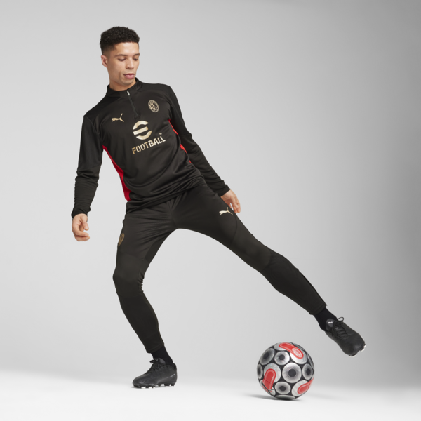 Buzo de entrenamiento AC Milan para hombre, PUMA Black-For All Time Red, large-ARG