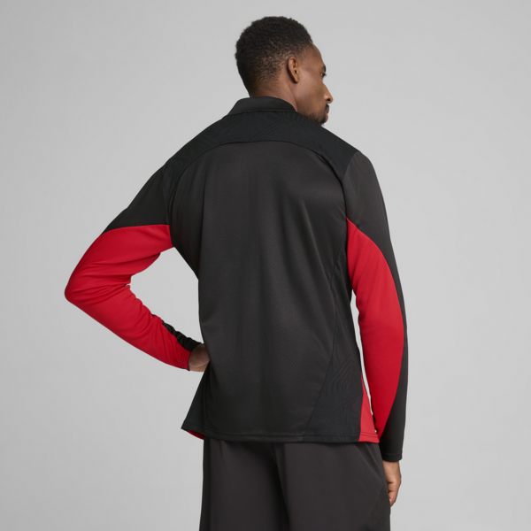 Campera de entrenamiento AC Milan para hombre, PUMA Black-For All Time Red, large-ARG