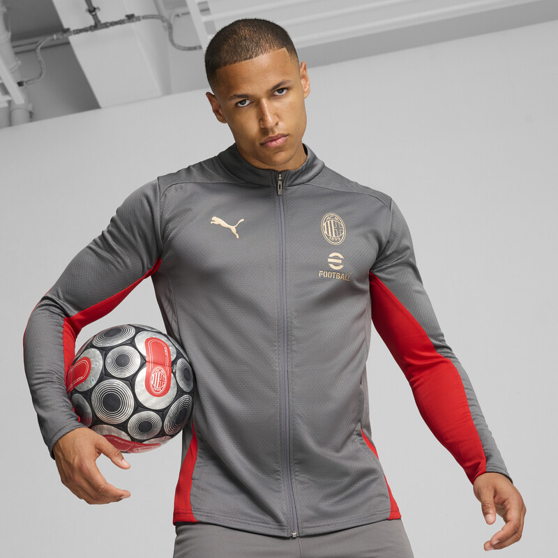 

Men's PUMA AC Milan Slim Fit Football Training Jacket