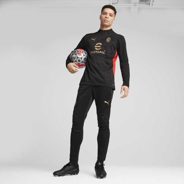 Pantalones de entrenamiento AC Milan para hombre, PUMA Black-For All Time Red, large-ARG