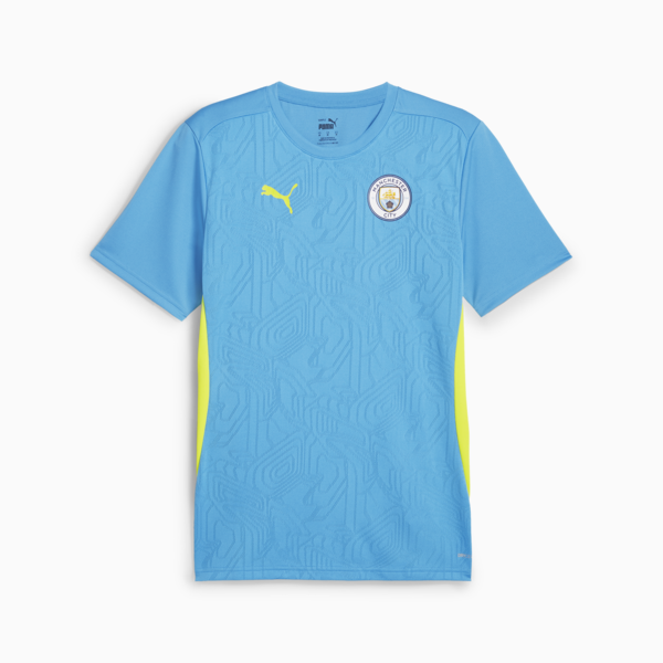 Camiseta de entrenamiento Manchester City para hombre, Magic Blue-Yellow Glow, large-ARG
