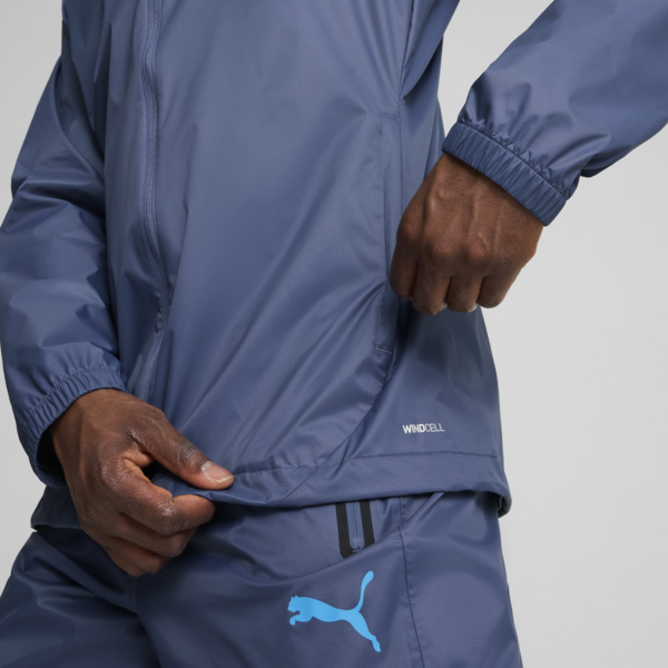 Campera de entrenamiento Manchester City All-Weather para hombre, Inky Blue-Magic Blue, large-ARG