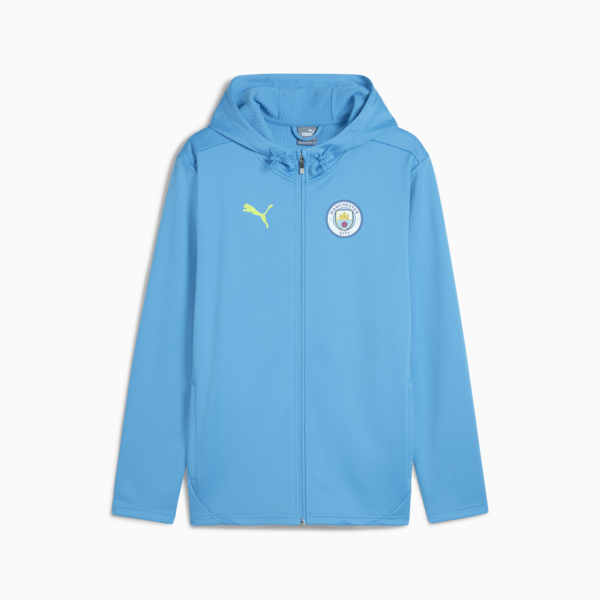 Campera de entrenamiento con capucha Manchester City para hombre, Magic Blue-Yellow Glow, large-ARG