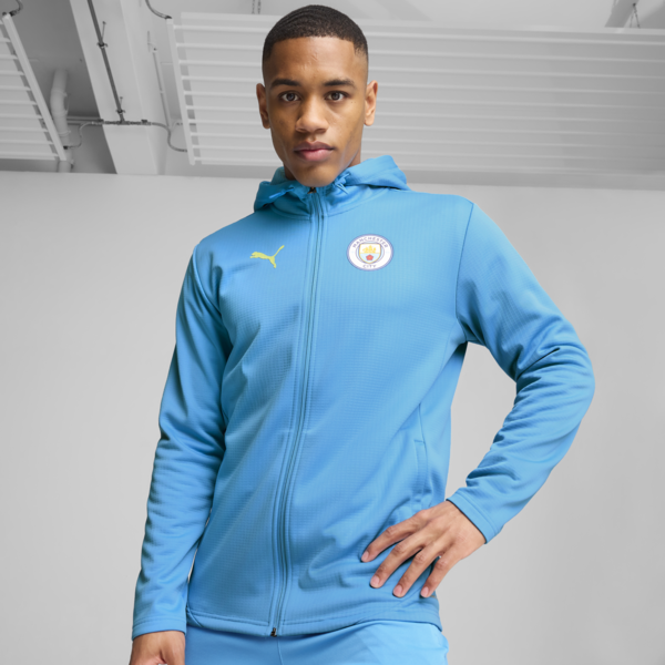 Campera de entrenamiento con capucha Manchester City para hombre, Magic Blue-Yellow Glow, large-ARG