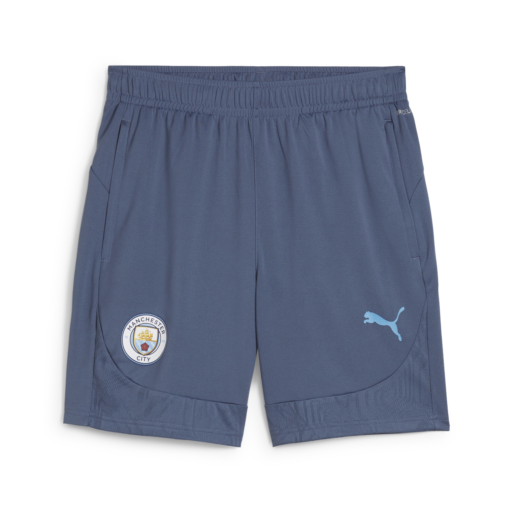 Men's Puma Manchester City Training Shorts, Blue, Size S, Sport