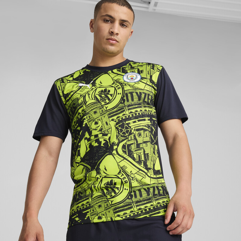 Men's PUMA Manchester City Pre-Match Short Sleeve Jersey