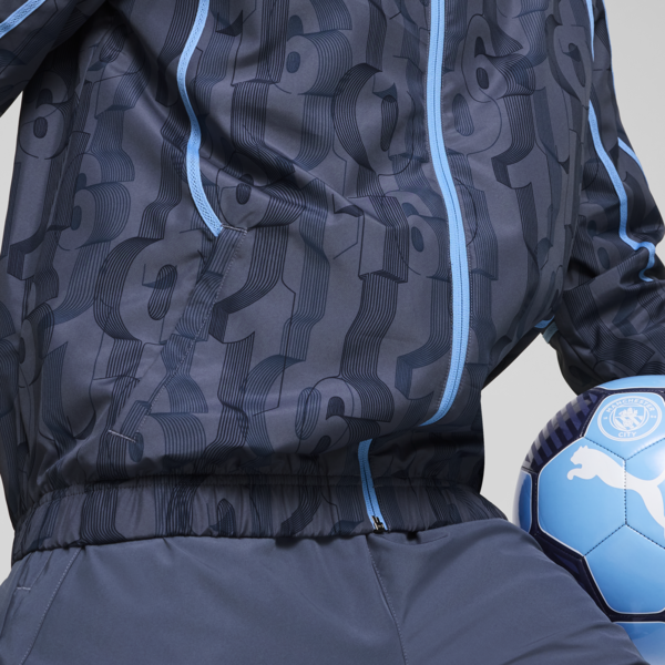 Campera pre-partido Manchester City para hombre, Inky Blue-Team Light Blue, large-ARG