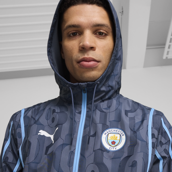 Campera pre-partido Manchester City para hombre, Inky Blue-Team Light Blue, large-ARG