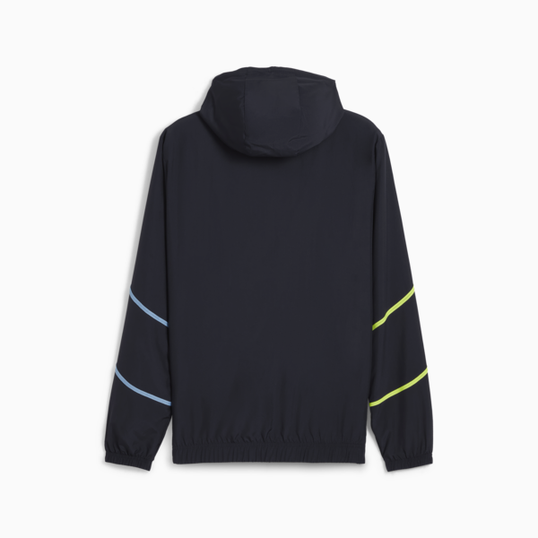 Manchester City Pre-match Woven Jacket Men, New Navy-Yellow Glow, large-ZAF