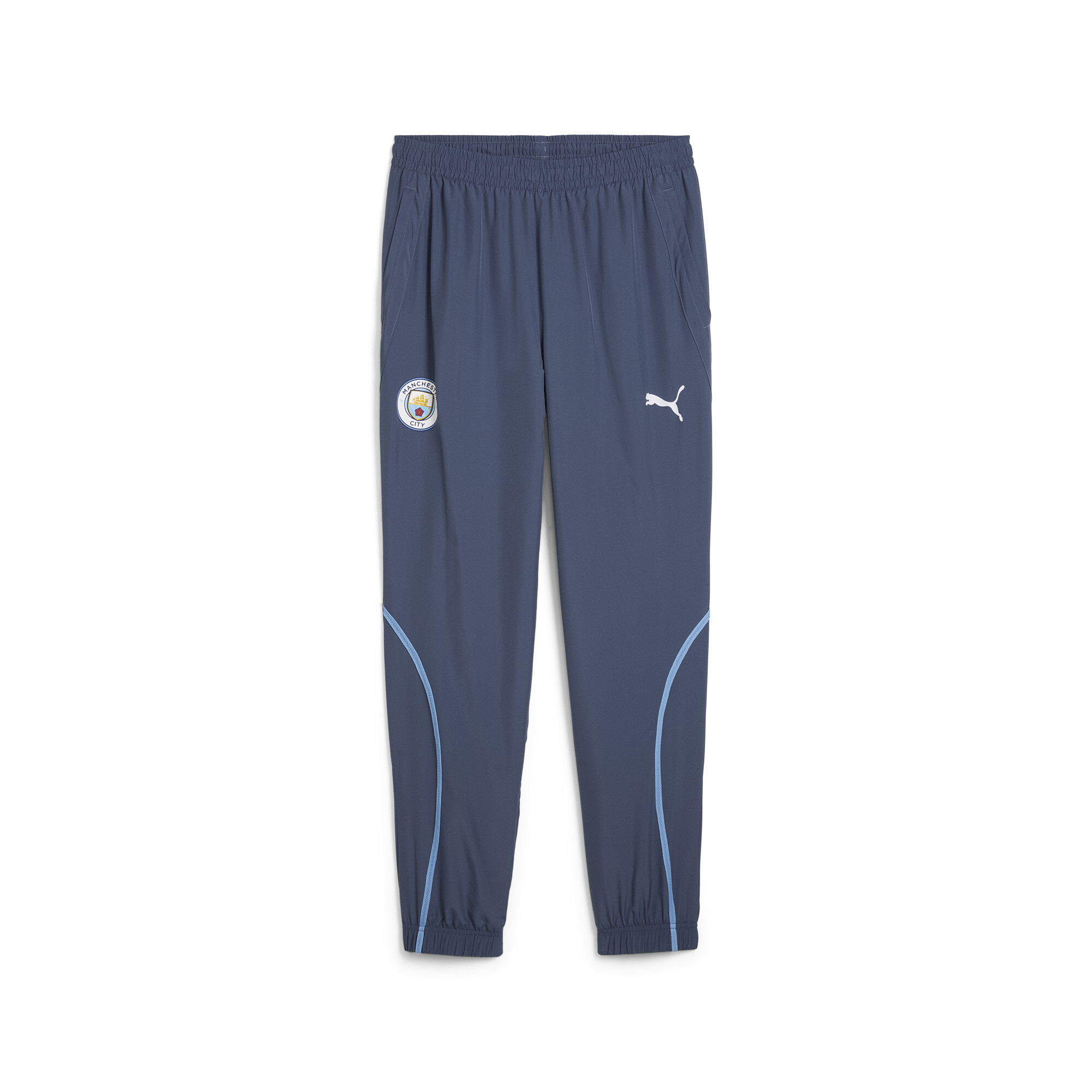 Puma Manchester City Pre-match Hose Herren | Inky Blue/Light Blue | Größe: 3XL