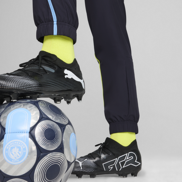 Pantalones pre-partido Manchester City para hombre, New Navy-Yellow Glow, large-ARG