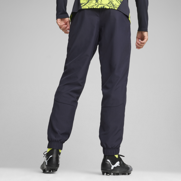 Pantalones pre-partido Manchester City para hombre, New Navy-Yellow Glow, large-ARG