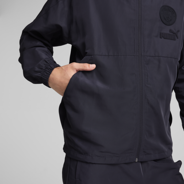 Campera con capucha Manchester City ftblMONOCHROME para hombre, New Navy, large-ARG