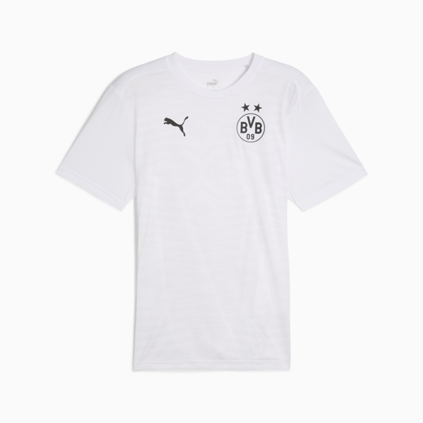 Camiseta prepartido Borussia Dortmund para hombre, PUMA White, large-ARG