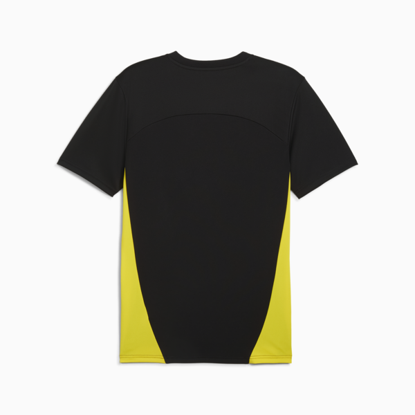 Camiseta de entrenamiento Borussia Dortmund para hombre, PUMA Black-Faster Yellow, large-ARG