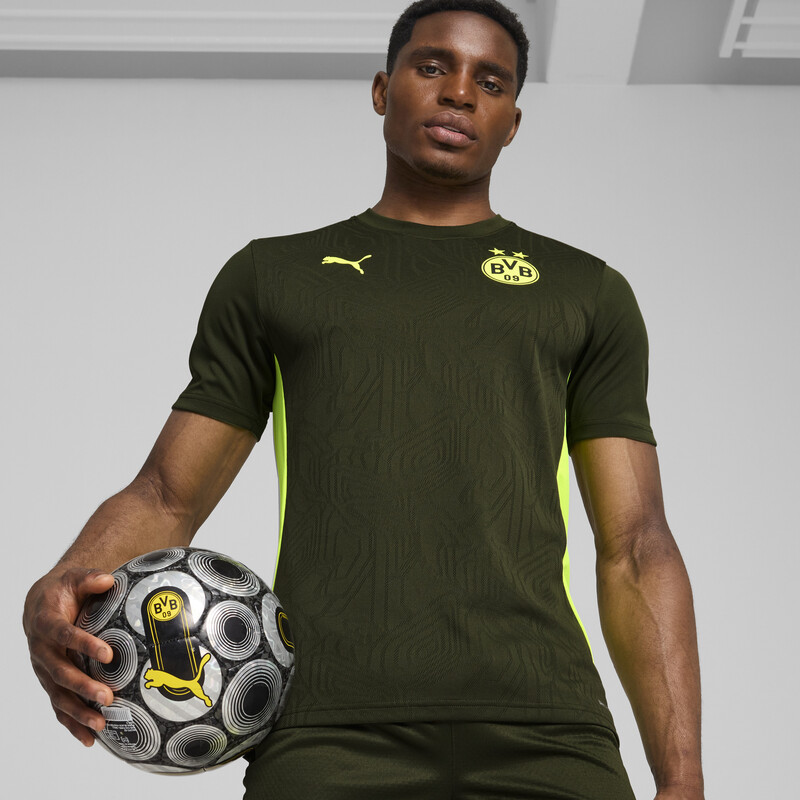 

Men's PUMA Borussia Dortmund Training Slim Fit Football Jersey