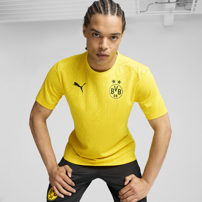 

Men's PUMA Borussia Dortmund Training Slim Fit Football Jersey