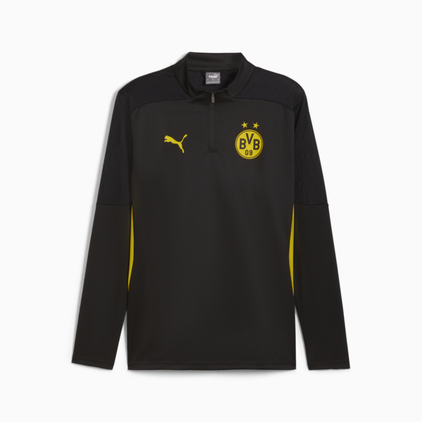 Campera de entrenamiento Borussia Dortmund para hombre, PUMA Black-Faster Yellow, large-ARG