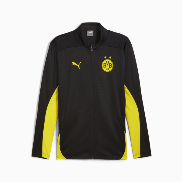 Campera de entrenamiento BVB, PUMA Black-Faster Yellow, large-ARG