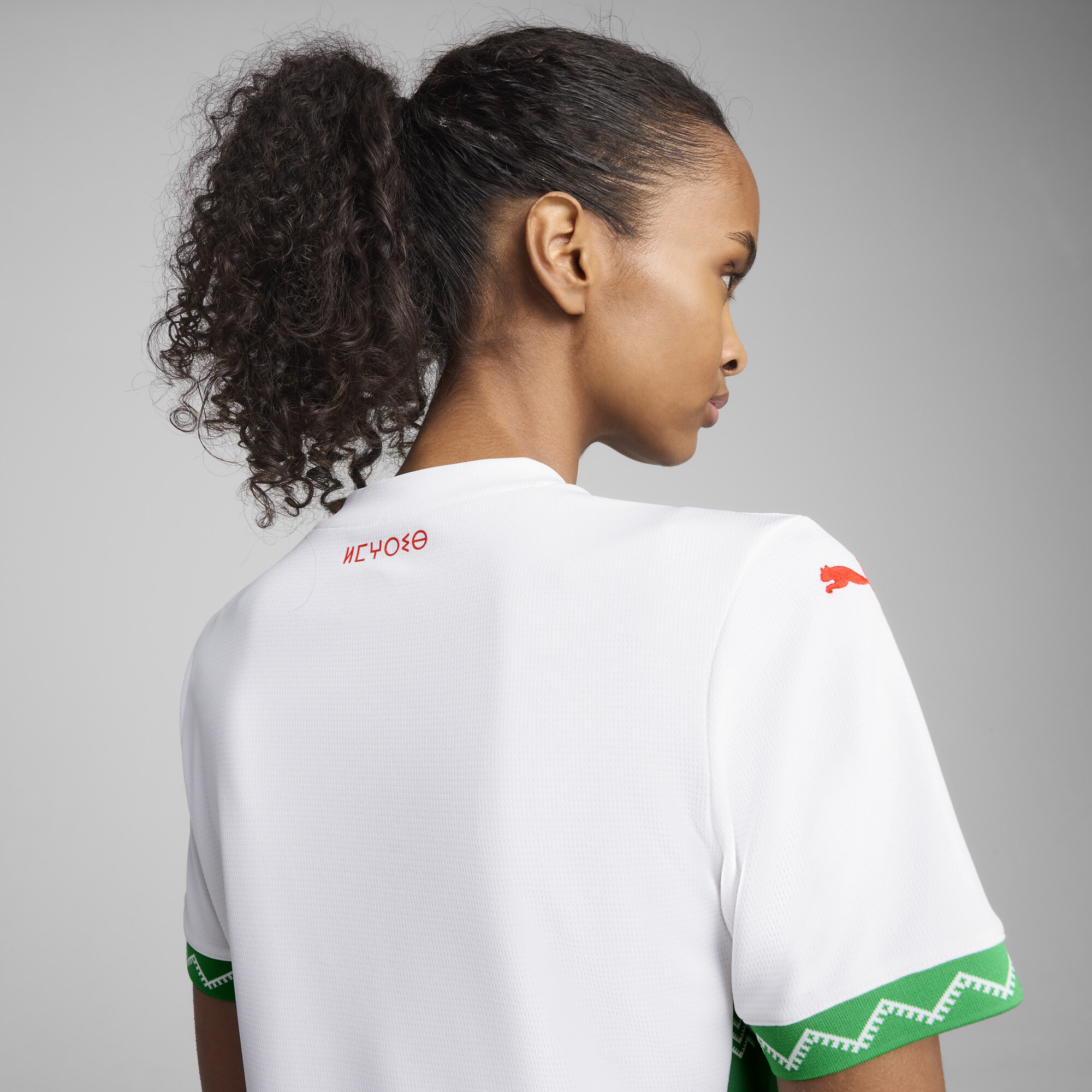 Women's Puma Morocco 2025 Away Jersey, White, Size L, Clothing